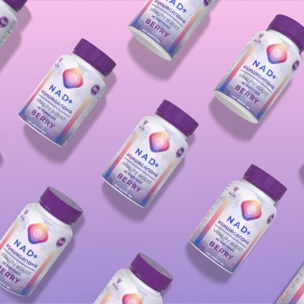 FREE 7 DAY | NAD+ & Ashwagandha Vitality Gummies Sample | 7 COUNT - Image 4
